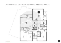 Grundriss - 7. OG