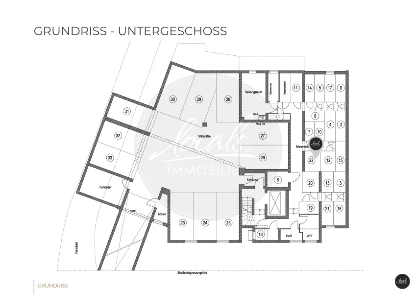 Grundriss - UG