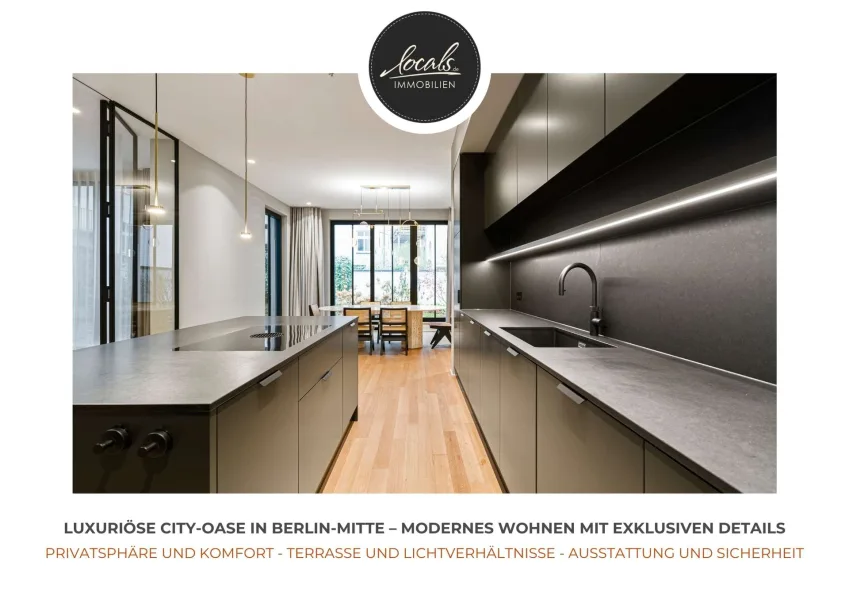 Titelbild - Wohnung kaufen in Berlin - Exklusive Gelegenheit! Luxuriöse City-Oase in Berlin-Mitte – modernes Wohnen mit exklusiven Details