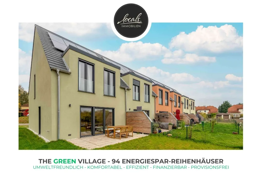 The Green Village - Haus kaufen in Kloster Lehnin - Modernes Energiesparhaus mit effizientem Grundriss, Garten, Parkplatz, Küche & Top-Ausstattung!