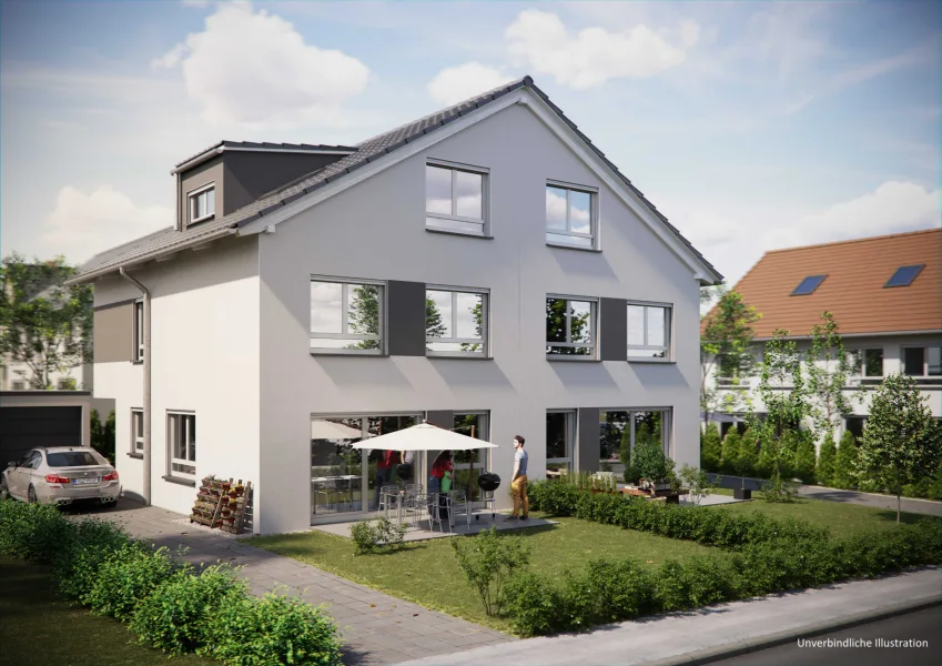 Doppelhaushälfte - Haus kaufen in Korntal-Münchingen - W.O.hnfühlen im schönen Strohgäu