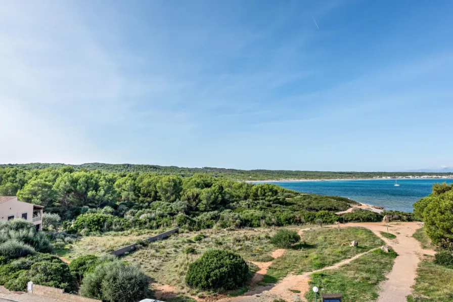 Blick auf die Bucht