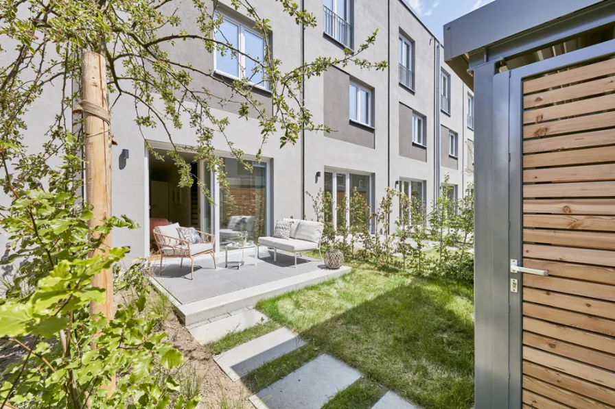 Südgarten - Wohnung kaufen in Hannover - Sommer im Südgarten - Neubau in der List