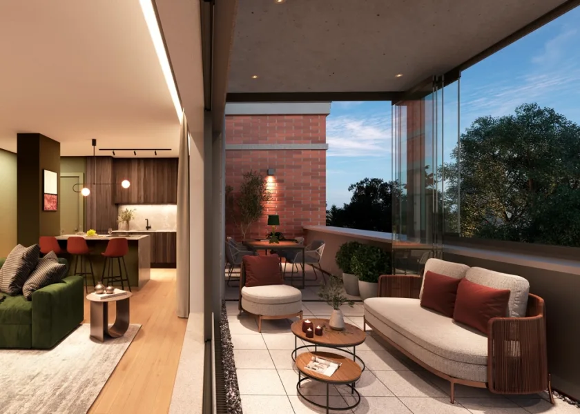 Penthouse Beispiel - Wohnung kaufen in Hamburg - Henry - nachhaltig und ökologisch
