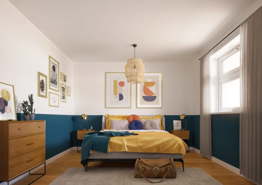 Schlafzimmer Beispiel - Wohnung kaufen in Hamburg - „Gute Stube“ – Setzen Sie sich in Szene.
