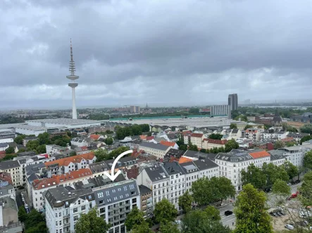 CAROLINA Pfeil V1 quer - Laden/Einzelhandel kaufen in Hamburg - "Carolina" - Mein St. Pauli, mein Gewerbe