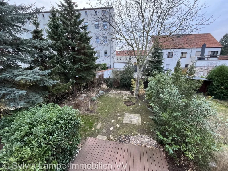 Blick zum Garten