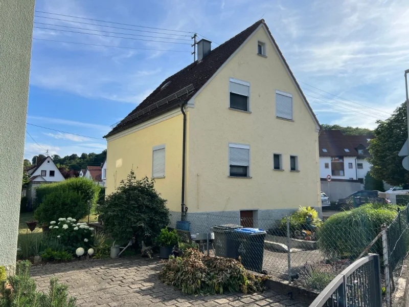 Ansicht - Haus kaufen in Herbrechtingen - kleines Einfamilienhaus in Herbrechtingen-Bolheim zu verkaufen.