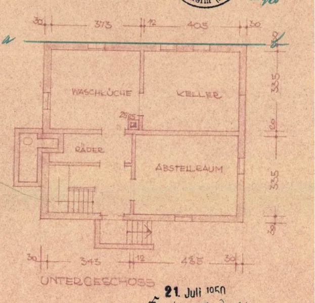 Grundriss UG