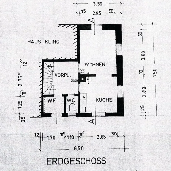 Grundriss EG