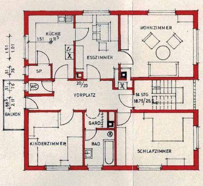 Grundriss OG