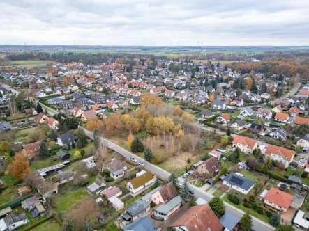 Luftbild - Grundstück kaufen in Altlandsberg - Baugrundstück mit 8.848m² Fläche innerhalb eines Bebauungsplans in Altlandsberg!