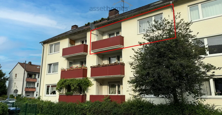 Außen-2-OG-2 - Wohnung kaufen in Bielefeld - 3 Zimmerwohnung im 2.OG in 33604 Bielefeld - 70 qm - vermietet