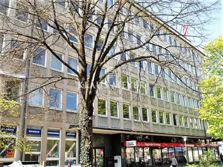 Ansicht  - Büro/Praxis mieten in Hamburg - Büroflächen nach Ihren Wünschen - Erstbezug in 1 a Lage -  Wandsbek - Markt