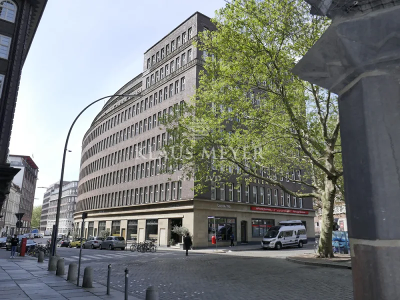 Ansicht  - Büro/Praxis mieten in Hamburg - Mohlenhof im Kontorhausviertel, repräsentative Büros - PROVISIONSFREI