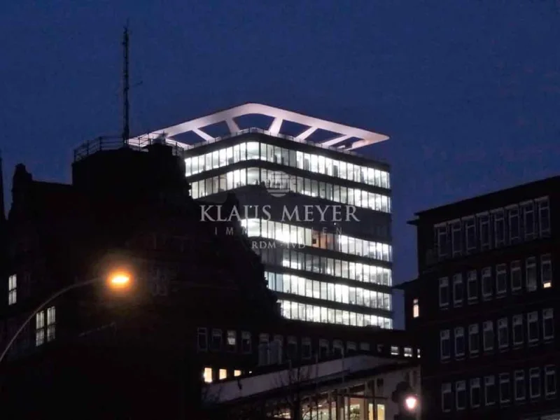 Ansicht - Büro/Praxis mieten in Hamburg - KLAUS MEYER IMMOBILIEN PROVISIONSFREI - Drumherum ist Hamburg. Mittendrin sind Sie!