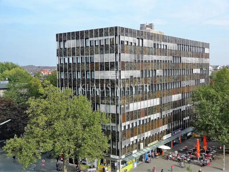 Gesamtansicht  - Büro/Praxis mieten in Hamburg - helle Büros im 7. OG - genießen Sie den Ausblick -