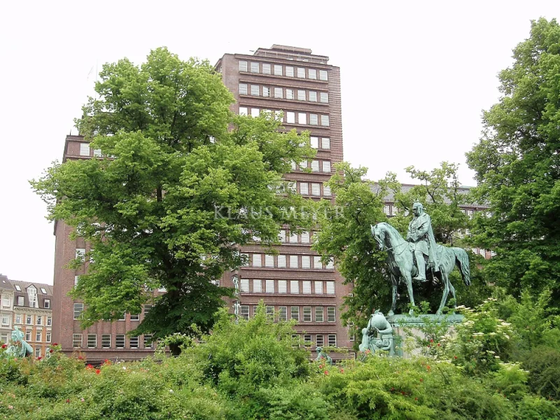 Ansicht - Büro/Praxis mieten in Hamburg - KLAUS MEYER IMMOBILIEN PROVISIONSFREI - JEDE MENGE GUTE NACHBARN - WO BLEIBEN SIE ? - BRAHMS KONTOR