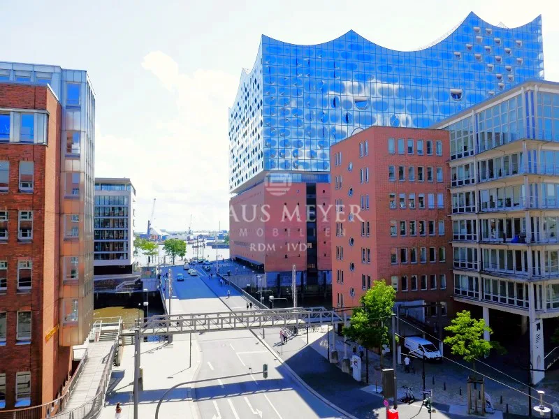 Ausblick  - Büro/Praxis mieten in Hamburg - KLAUS MEYER IMMOBILIEN PROVISIONSFREI - Drumherum ist Hamburg. Mittendrin sind Sie!