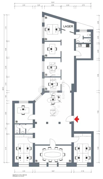 Z4, 2.OG 228,2 m²