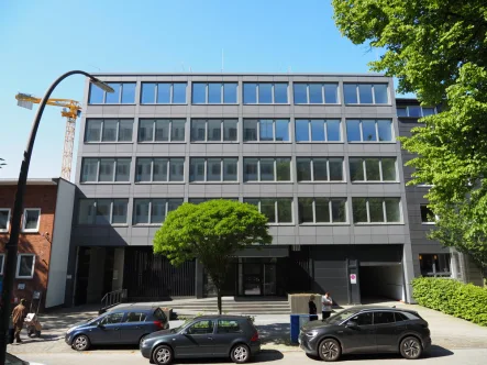 Außenansicht - Büro/Praxis mieten in Hamburg - neuer Mietpreis - provisionsfrei - ruhige modernisierte Büros Nh. Hamburger Meile