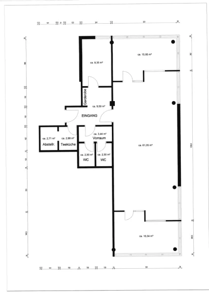 Grundriß 129 m² 