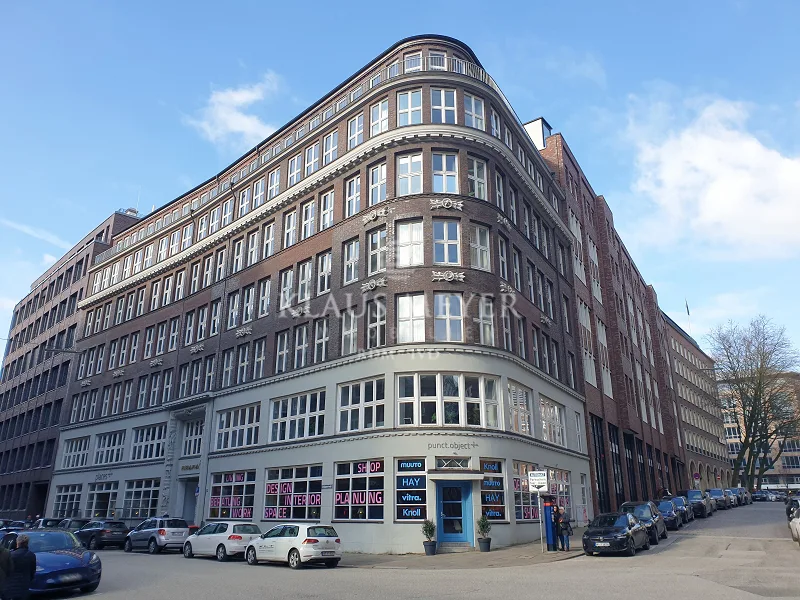 Ansicht  - Büro/Praxis mieten in Hamburg - Gelegenheit, flexible Laufzeit, 5 Büros in repräsentativem Kontorhaus, provisionsfrei