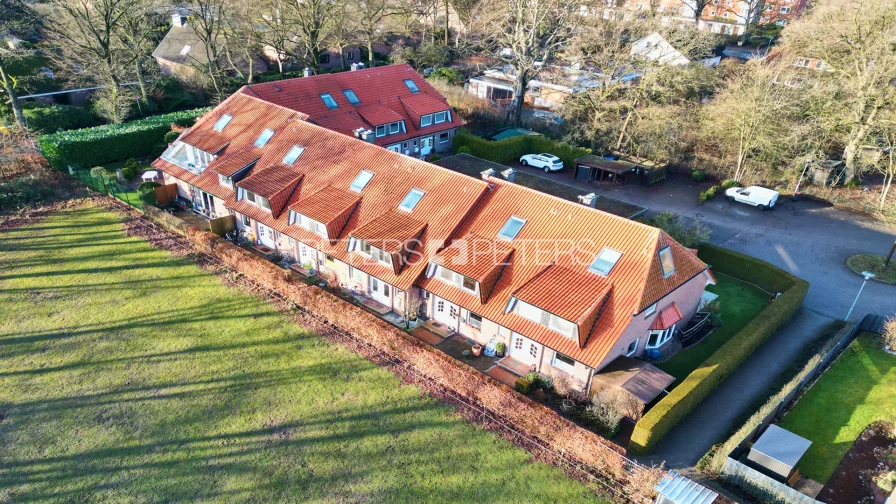 Überblick von oben - Haus kaufen in Norderstedt - + ruhig und grün am Stadtpark +