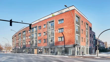 Gebäudeansicht - Laden/Einzelhandel mieten in Hamburg - + Top Einzalhandelsfläche im Neubau +