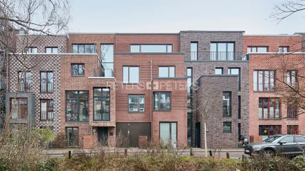 Hausansicht - Wohnung kaufen in Hamburg - + Die besondere Art zu wohnen +