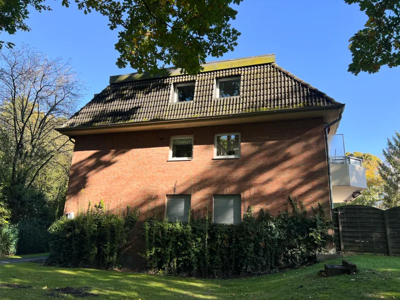 Ansicht - Wohnung kaufen in Hamburg - Erdgeschosswohnung mit Süd-Terrasse