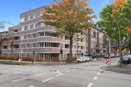 HausansichtI - Wohnung kaufen in Hamburg / Barmbek-Nord - Neubau mit 4 Zimmer im 2. Obergeschoss