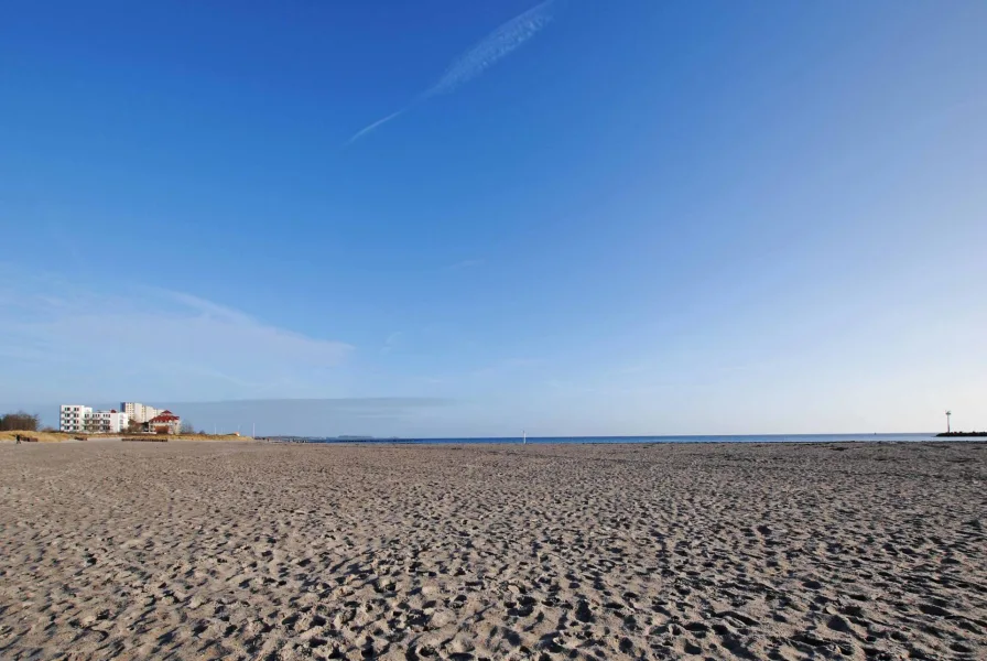 Strand vor der Tür