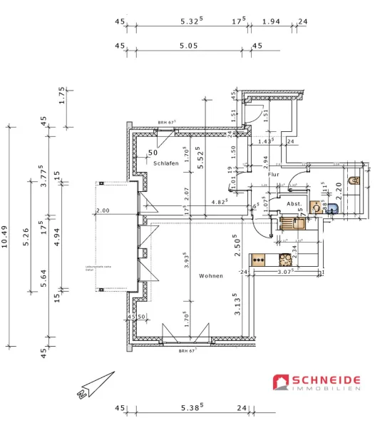 Grundriss Erdgeschoss