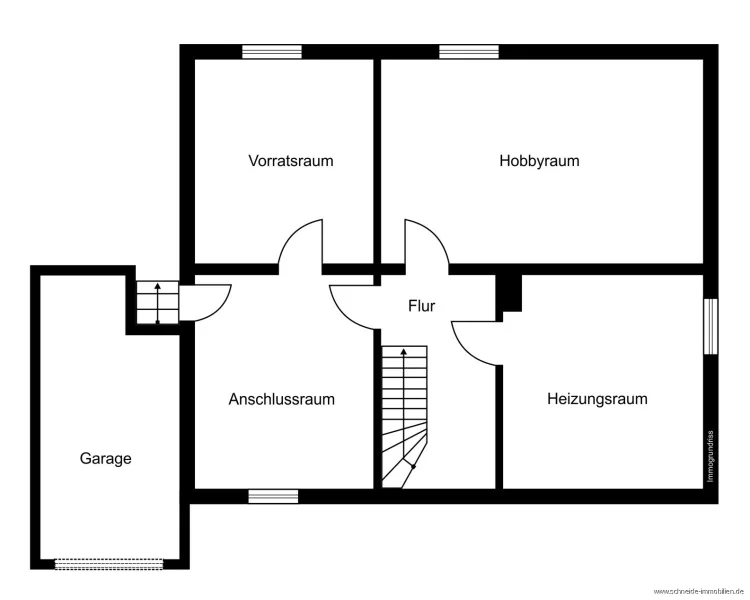 Grundriss KG & Garage