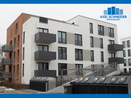 Hausansicht - Wohnung mieten in Hamburg - Schöne 3-Zimmer-Neubauwohnung mit Balkon in Lohbrügge