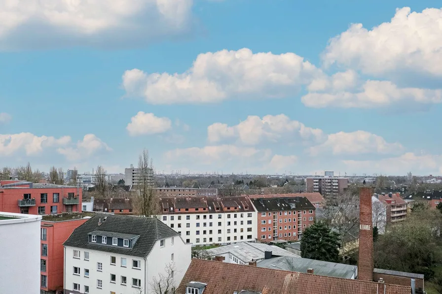 Aussicht über Hamburg