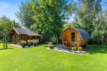 Sauna im Garten