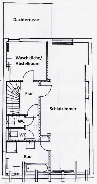 Grundriss Wohnung DG