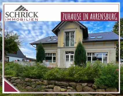 SCHRICK IMMOBILIEN: Ahrensburg - Haus kaufen in Ahrensburg - Energetisch sanierte Rarität aus dem Historismus: Nachhaltig modernisiert und vorausgedacht!