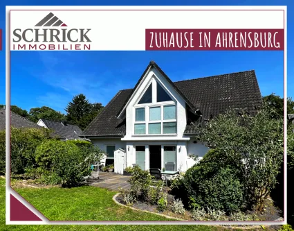 SCHRICK IMMOBILIEN: Ahrensburg - Haus kaufen in Ahrensburg - Waldgut Hagen - Modernes Zuhause in ruhiger und beliebter Lage - Familienfreundlich und von viel Grün umgeben!