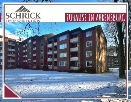 SCHRICK IMMOBILIEN: Ahrensburg - Wohnung kaufen in AHRENSBURG - WALDGUT HAGEN - Ruhiges Wohnen mit Blick ins Grüne als Kapitalanlage: 3-4 Zimmer-Wohnung am Waldrand!