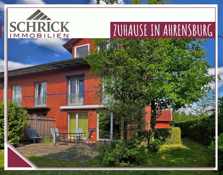 SCHRICK IMMOBILIEN: Ahrensburg - Haus kaufen in AHRENSBURG - GARTENHOLZ - Viel Platz für Ihre Familie: 6-Zimmer-Raumwunder ... tolles Wohnen in Sackgassenlage!