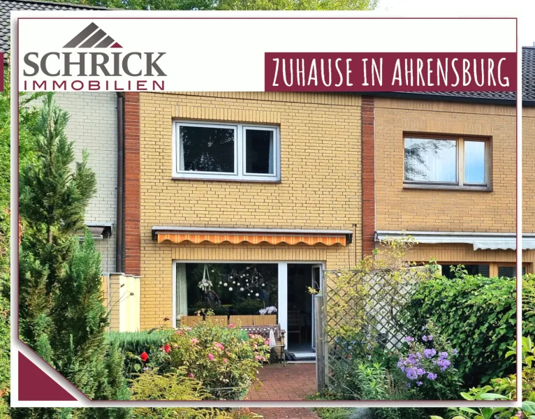 SCHRICK IMMOBILIEN Ahrensburg - Haus kaufen in Ahrensburg - Reesenbüttel West - Klein, aber fein mit zusätzlichem Dachgeschoss: Gemütliches Wohnen in ruhiger Lage!