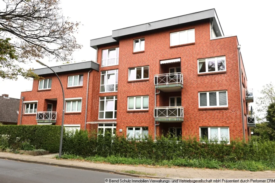 01 Objektansicht - Wohnung mieten in Hamburg - Gut geschnittene 3-Zimmer-Wohnung mit großer Dachterrasse im Penthouse-Stil