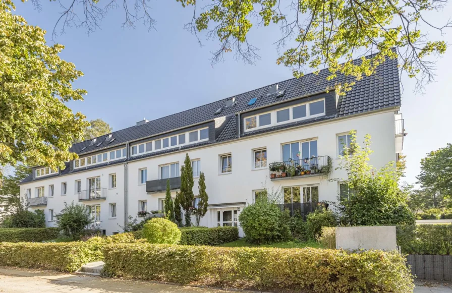 Hausansicht - Wohnung kaufen in Hamburg - Schöne 2-Zimmer-Wohnung in Langenhorn