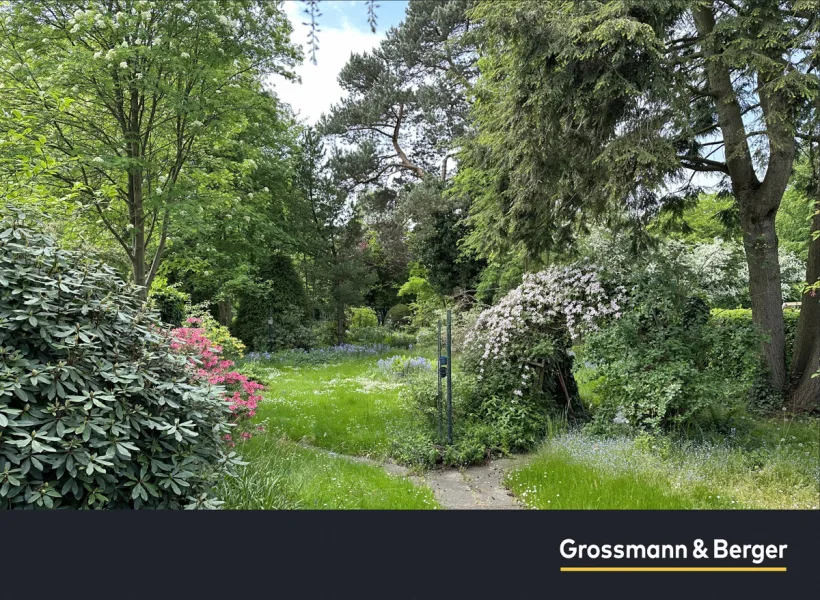 Garten - Grundstück kaufen in Hamburg - Großes Baugrundstück mit vielen Möglichkeiten