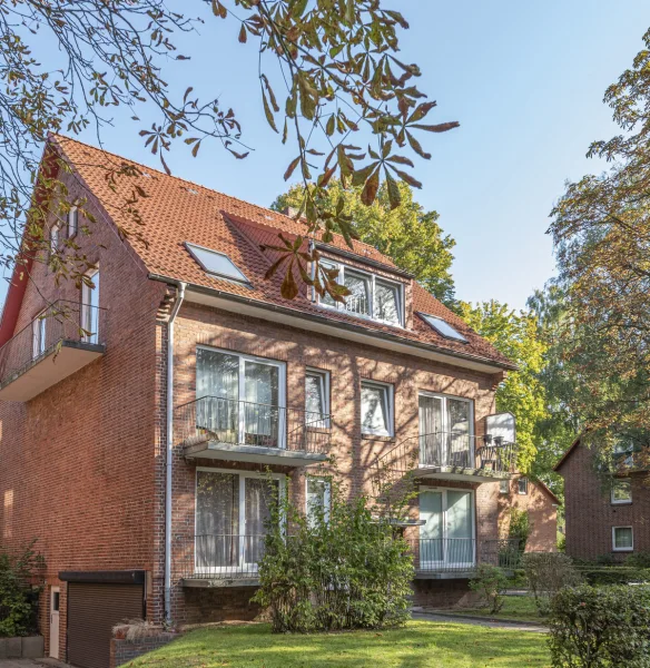 Außenansicht - Wohnung kaufen in Hamburg - Eigentumswohnung als private Kapitalanlage