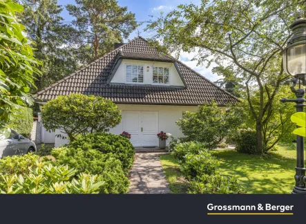 Außenansicht - Haus kaufen in Hamburg - Gepflegtes Landhaus nahe der Wittenberger Heide