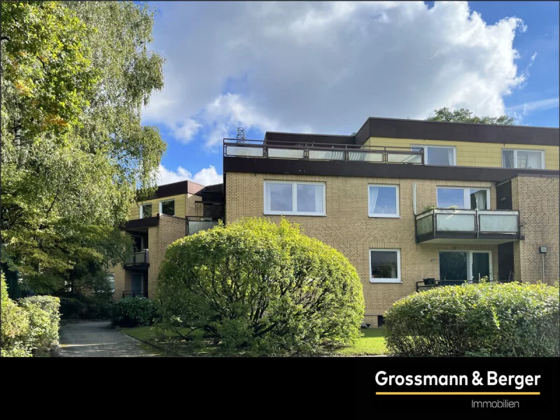 Außenansicht - Wohnung kaufen in Hamburg - Endetage mit Dachterrasse